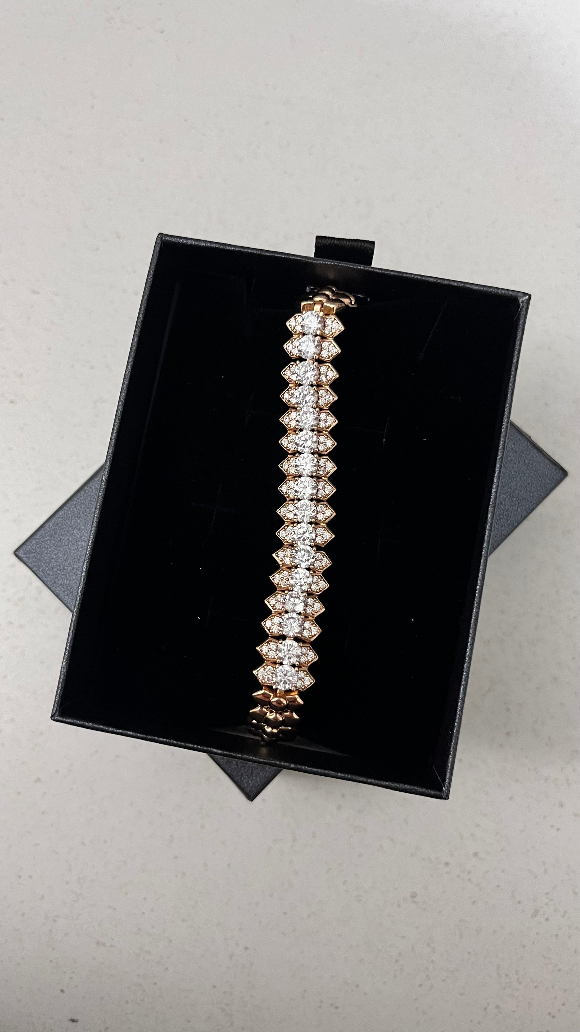 Diamantado Rose Gold